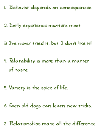 Principles Listed